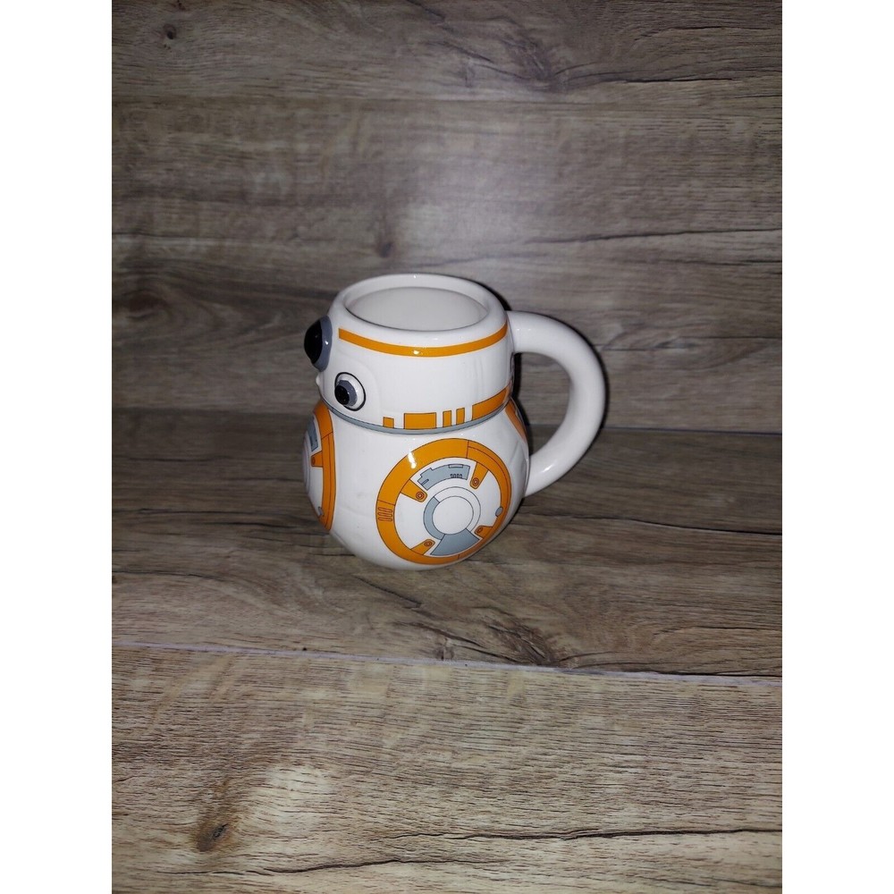 BB-8 3D Star Wars 16 oz White Ceramic Coffee Mug Cup Zak Designs